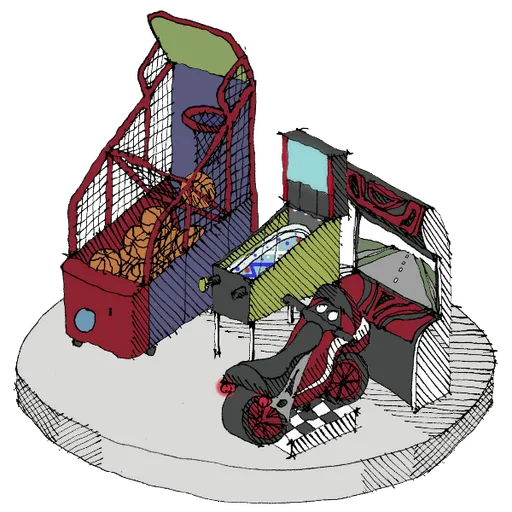 Arcades Player one logo