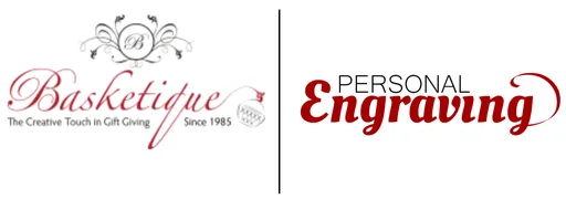 Basketique | Personal Engraving logo