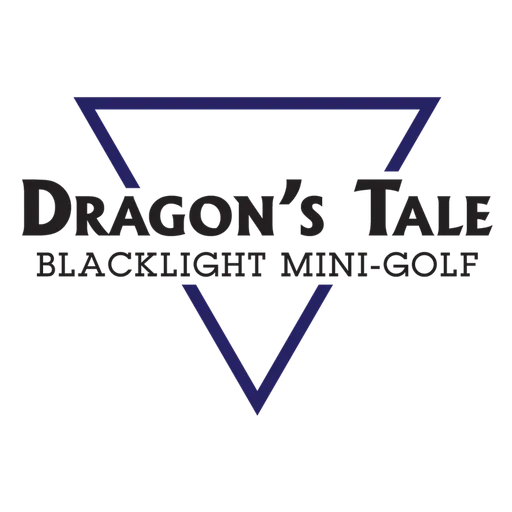 Dragon's Tale Blacklight Mini Golf logo