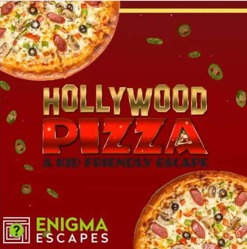 Enigma Escapes - Hollywood Pizza logo