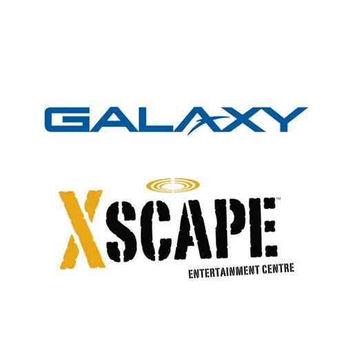 Galaxy Cinemas & XSCAPE Entertainment Centre logo