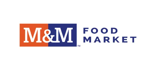 M&M food Market logo